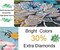 5D DIY American Flag Diamond Painting Kit – Full Drill Crystal Rhinestone Art, 12x18 in, Cross-Stitch Style Wall Decor for Adults & Kids